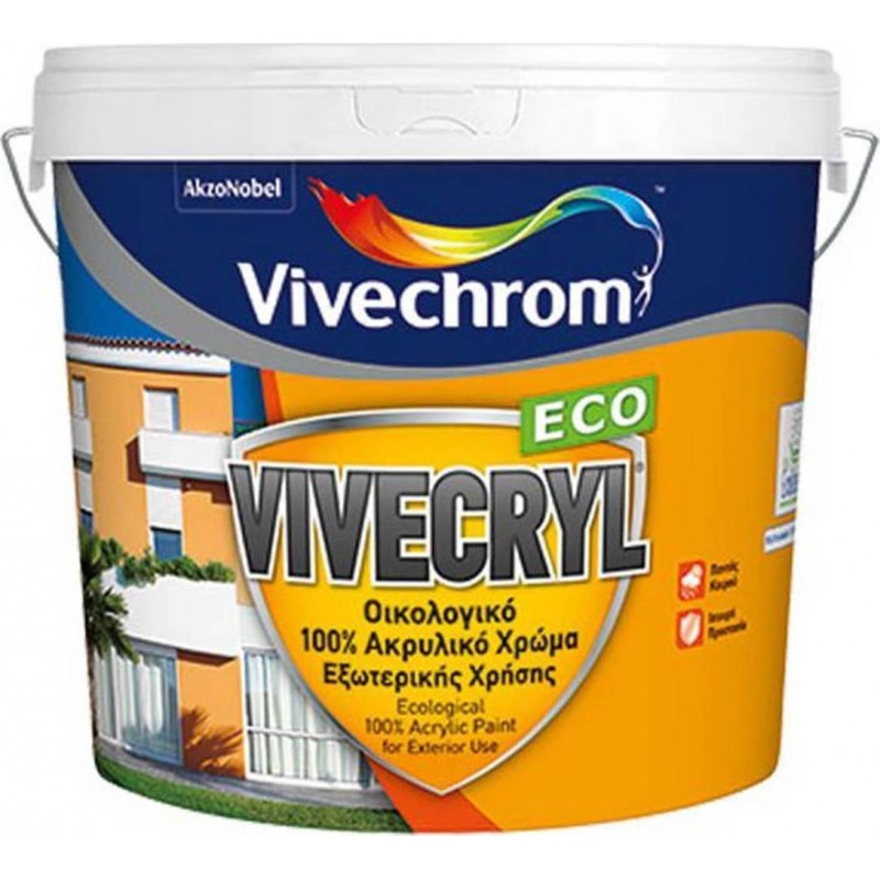 Vivecryl Eco Vivechrom - Λευκό 10lt