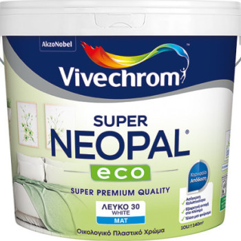 Super Neopal Eco Vivechrom - Λευκο 3lt